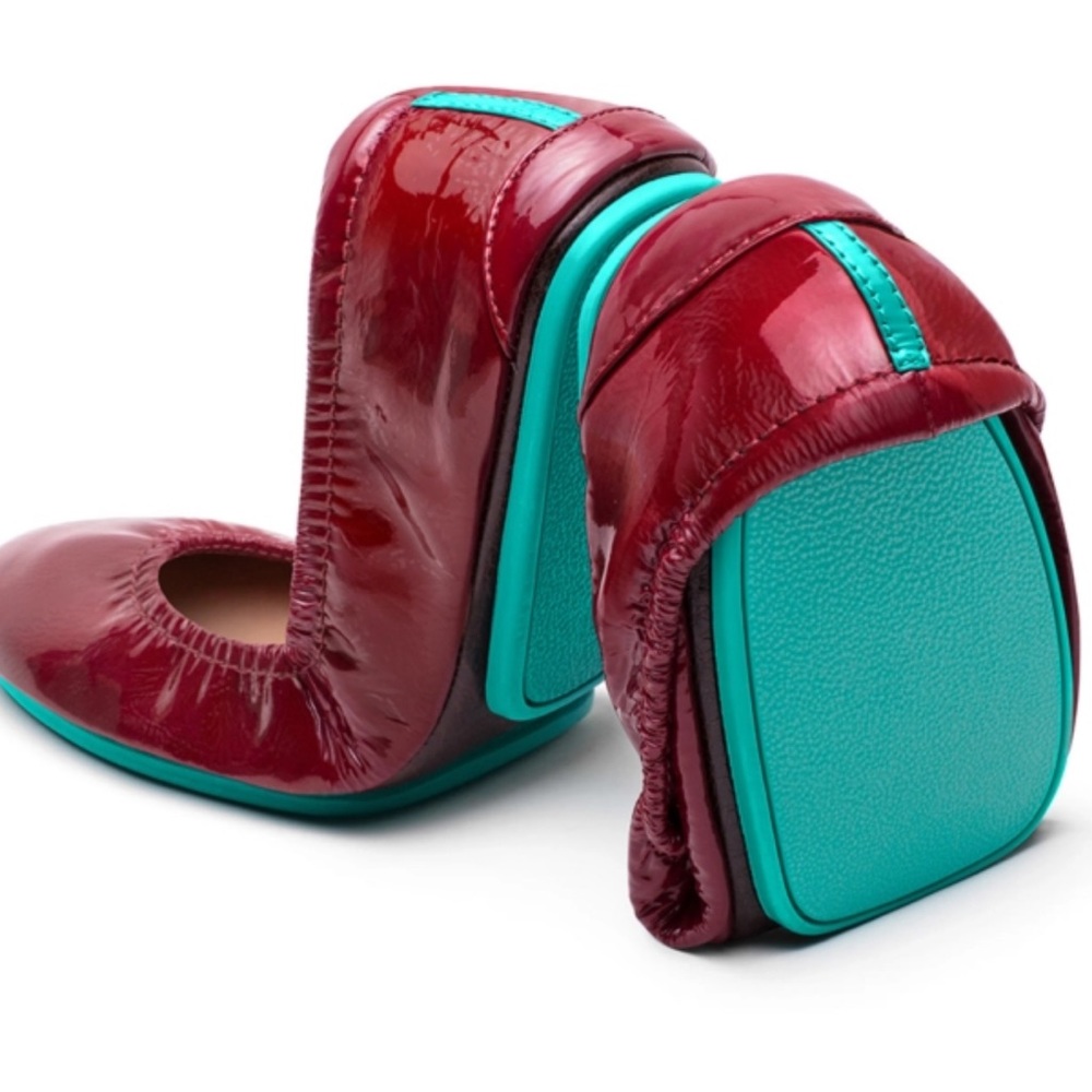 Tieks Ruby Red Patent Red Size 10